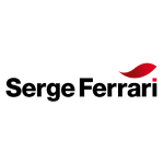 logo de Serge Ferrari, fabricant de toiles techniques, partenaire de Storouest dans les Yvelines (78)